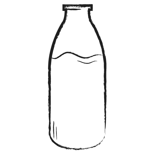 Dairy Free Requirements Icon : Contains Dairy