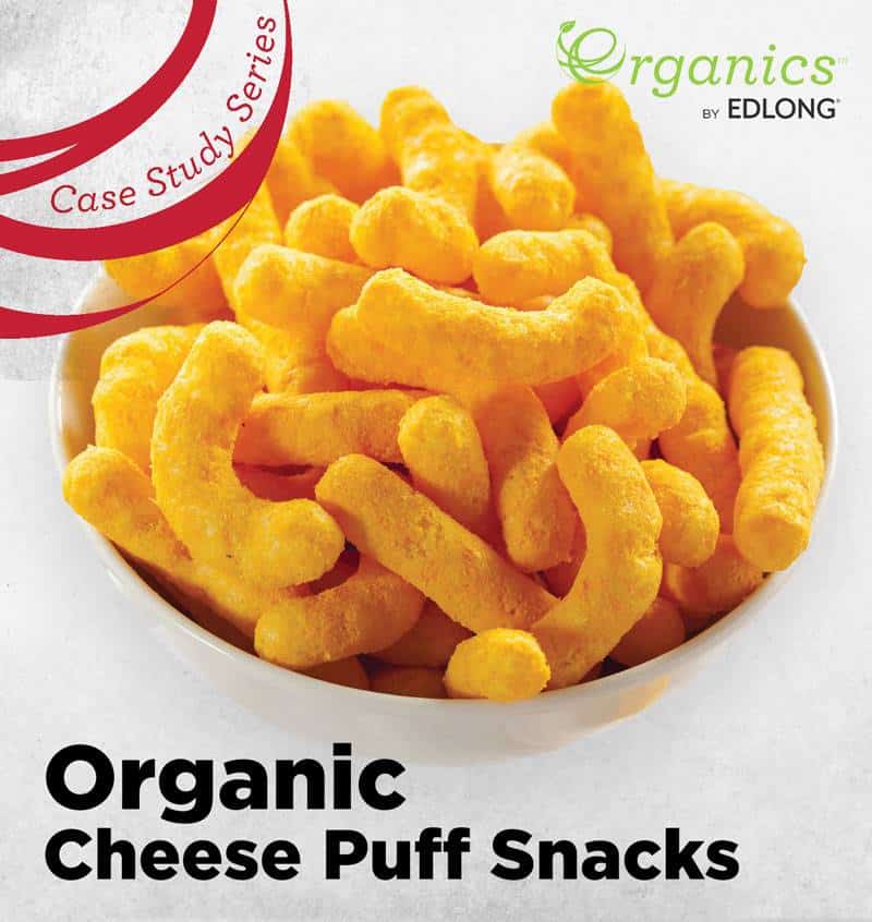 organic cheese puffs case study