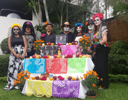 Edlong Mexico Office Celebrating Dia De Los Muertos