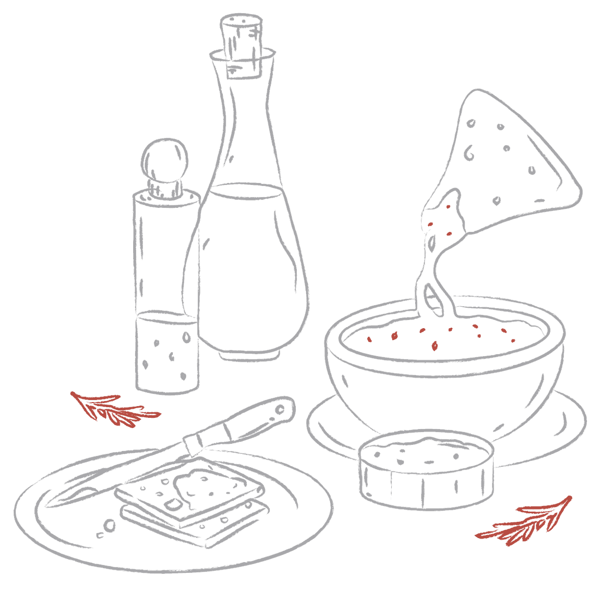 Dressings, Sauces, Dips & Spreads