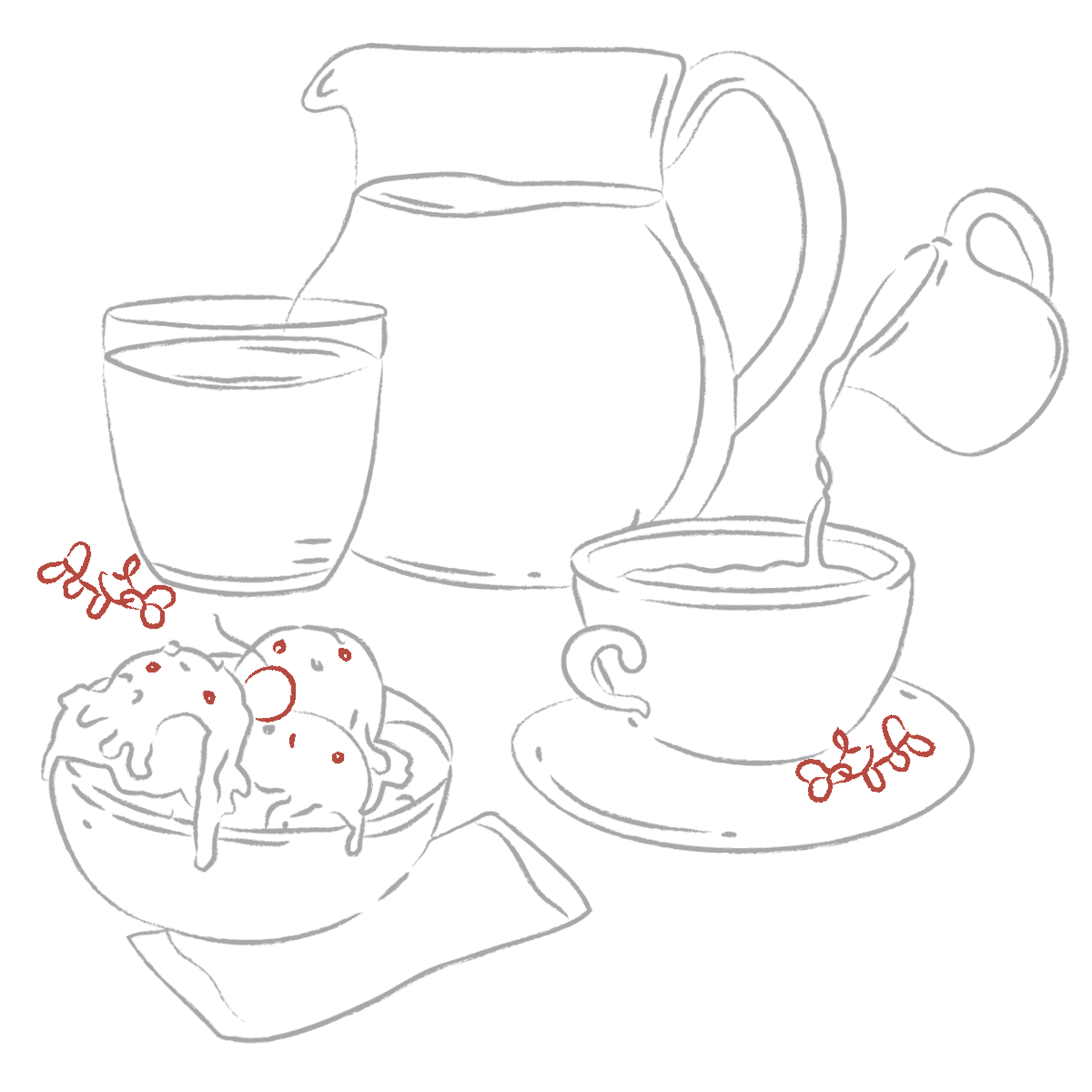 Dairy and Dairy-Free Milk Flavors