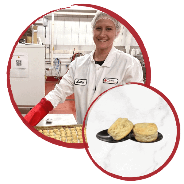 Ashley cheesy buttermilk biscuit demo IFT 2022