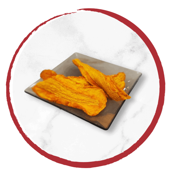 smoked cheddar carrot chips