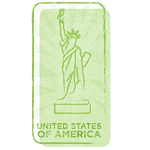 US Passport Stamp GTT