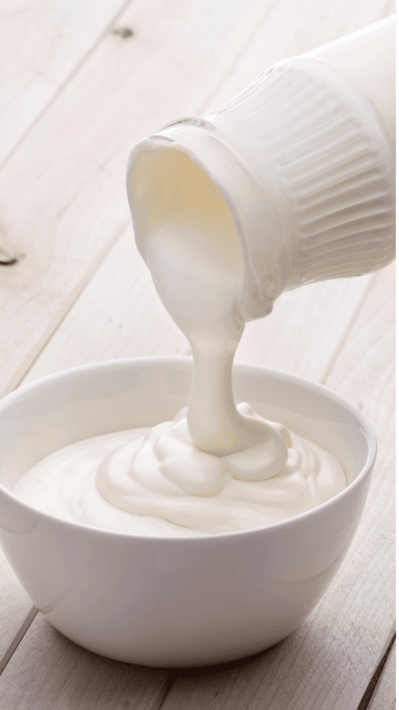 sour cream o crema ácida