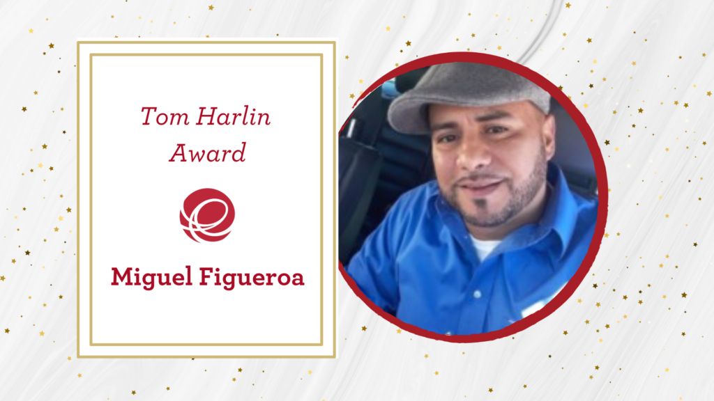 Miguel Figueroa - Tom Harlin Award