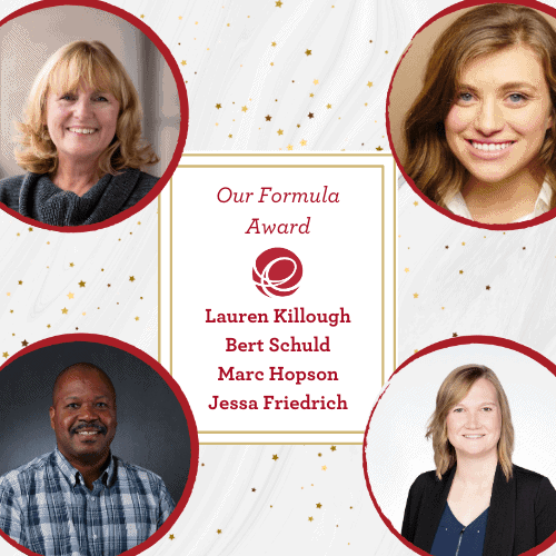 Our Formula Award Winners