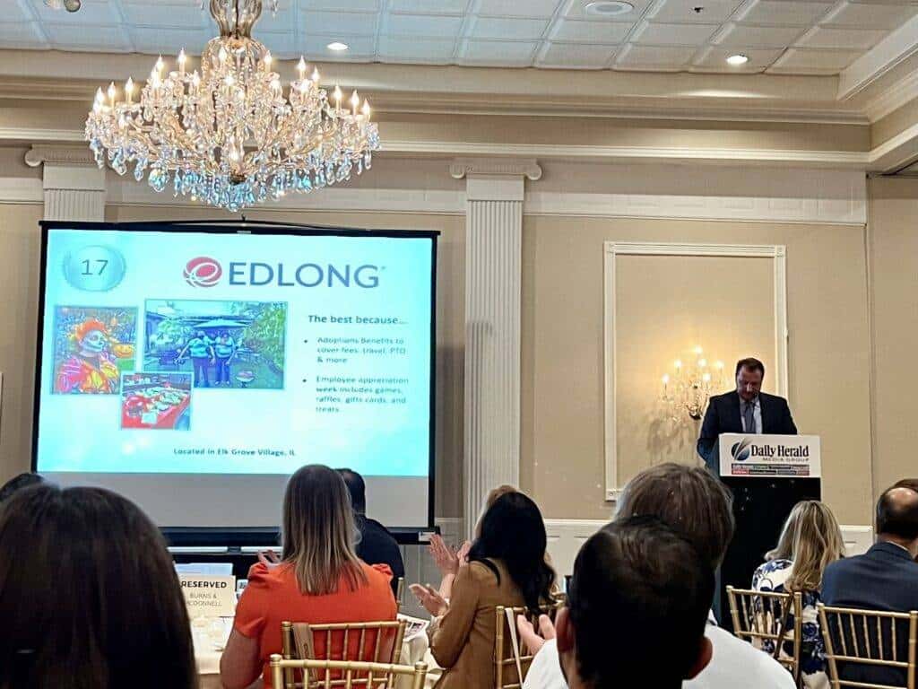 Edlong es reconocido como uno de los mejores lugares para trabajar