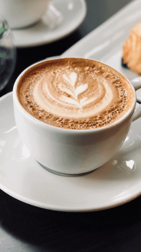 unexpected flavor: mozzarella coffee