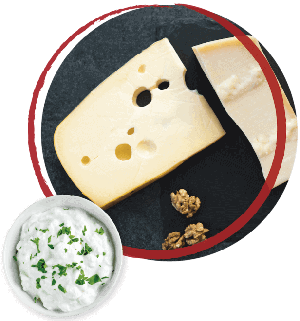 Dairy-Free and Dairy Cheese Flavors