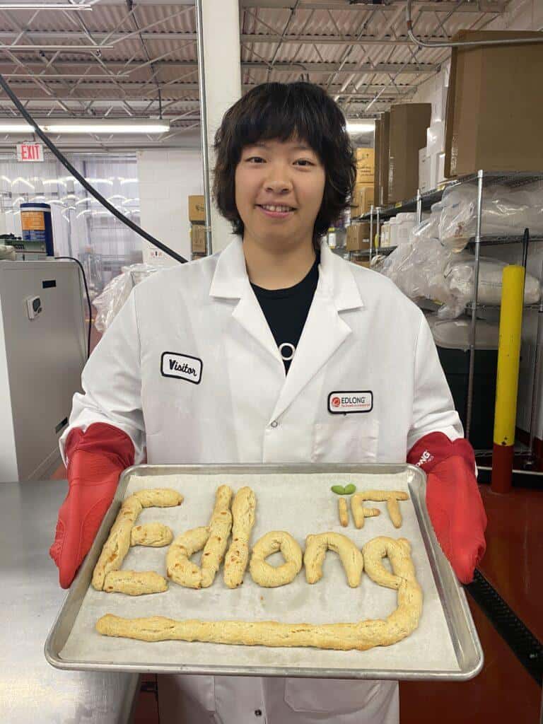 Yufan Hu, intern at Applications in Edlong | Edlong Champions Dairy Flavor Education for Students