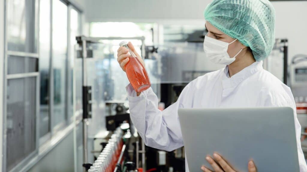 una científica de alimentos