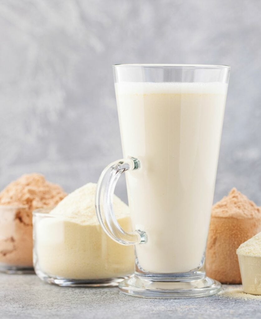 protein shake and powders