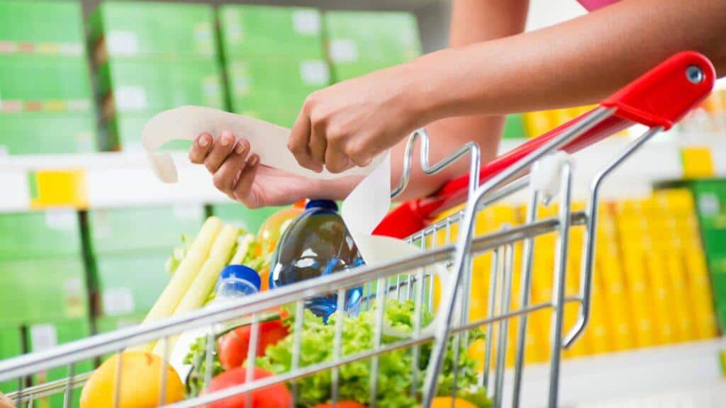 supermarket bill