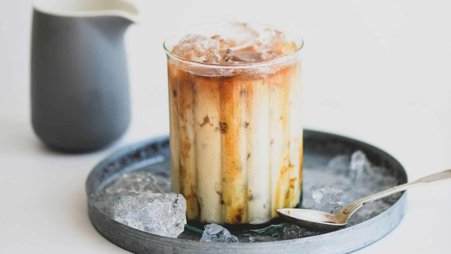vanilla iced latte demo