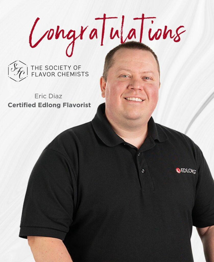 Eric Diaz certificated flavorist