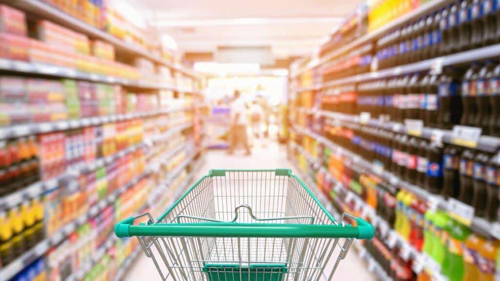 supermarket aisle