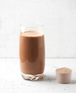 dairy protein chocolate shake