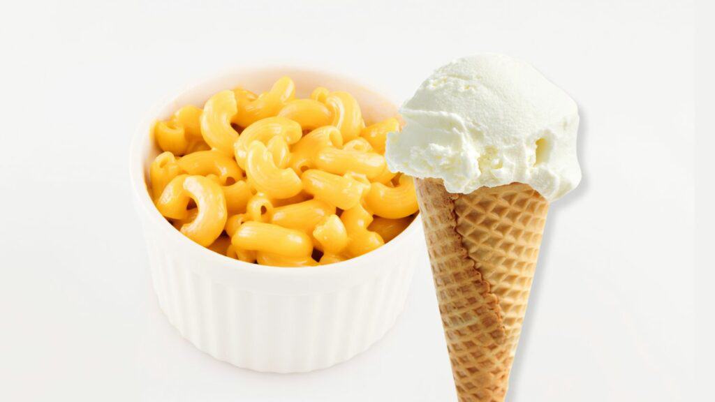 mac-and-cheese-ice-cream combinations