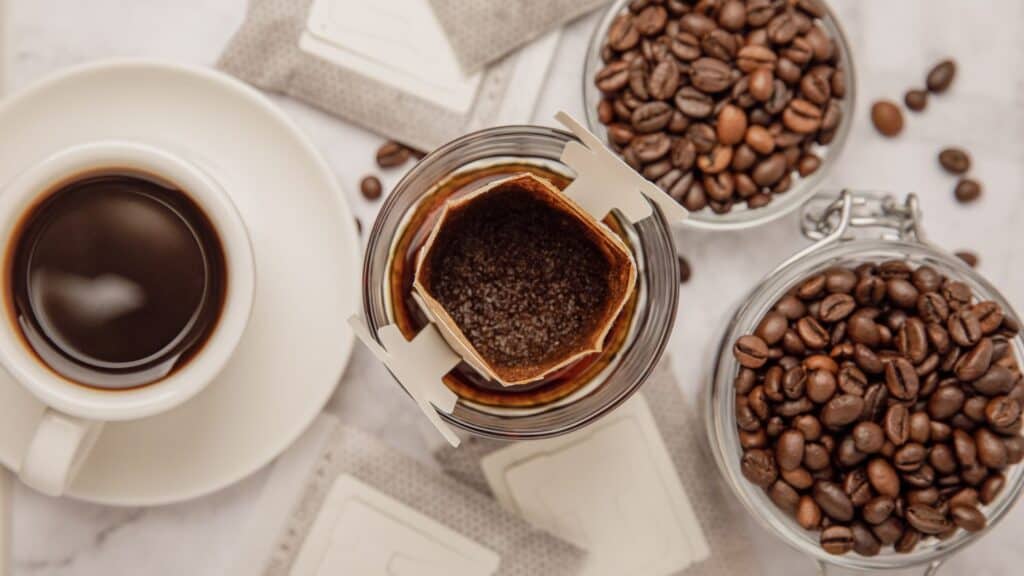 infusiones con sabores de café