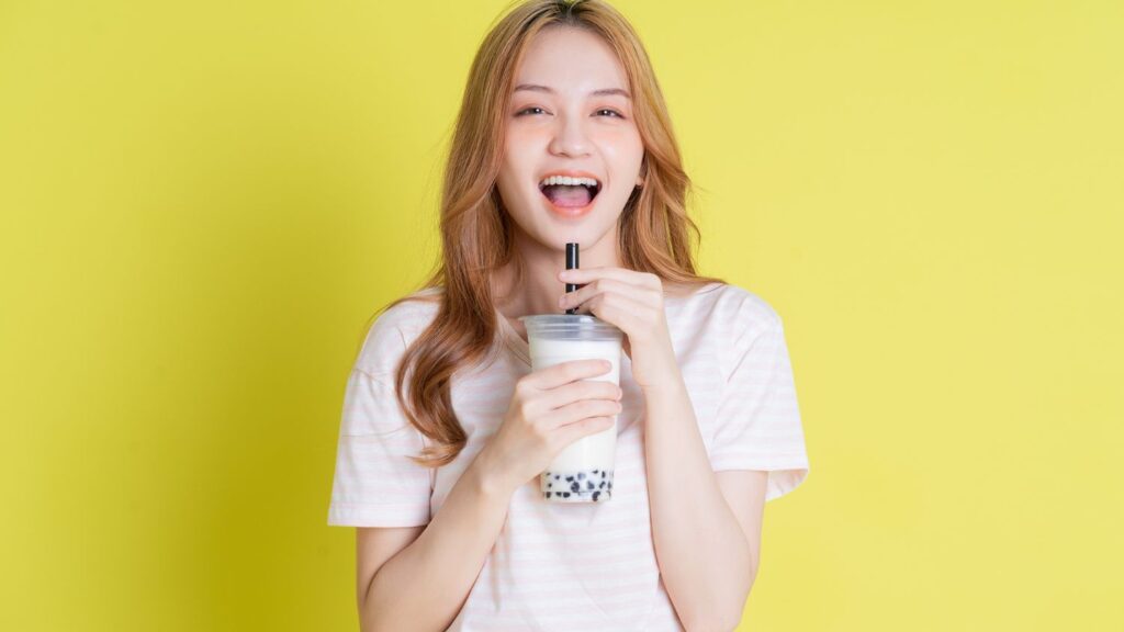 drinking-boba-tea