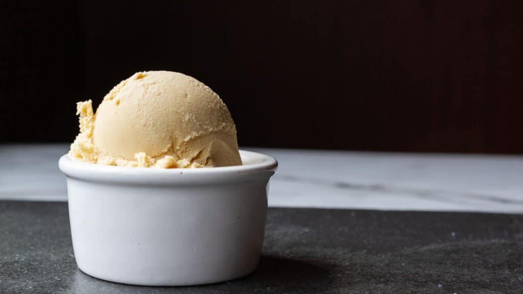 vanilla ice cream